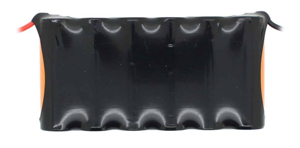 Notleuchtenakku NiMH 7,2V 2100mAh F1x6 A mit 200mm Kabel beidseitig ersetzt Beghelli 415260000