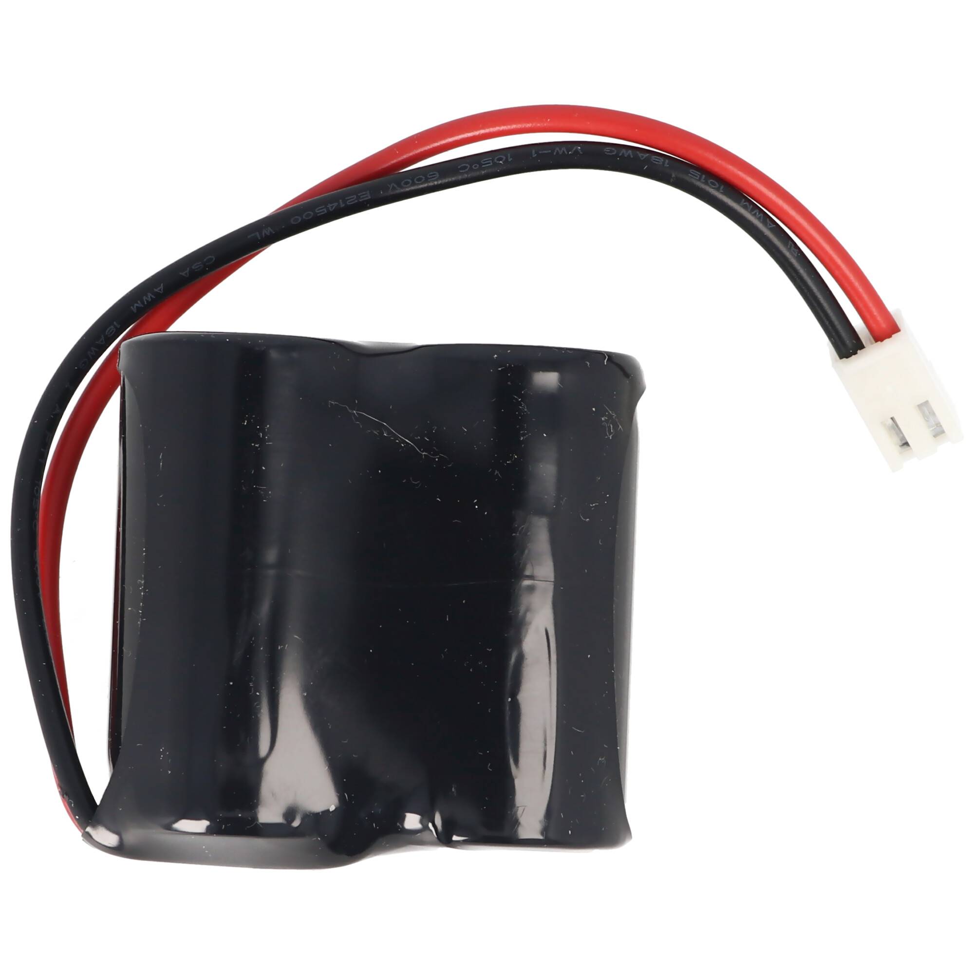 Notleuchtenakku NiMH 24V 4000mAh F1x2 Baby C mit 150mm Kabel und Stecker ersetzt Zumtobel 00072882