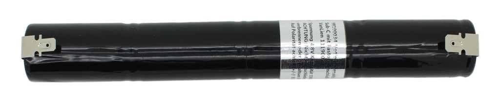 Notleuchtenakku NiCd 4,8V 1800mAh L1x4 Sub-C mit Faston-Anschluss ersetzt 4,8 V Akku, Abmessung 185 x 23 mm