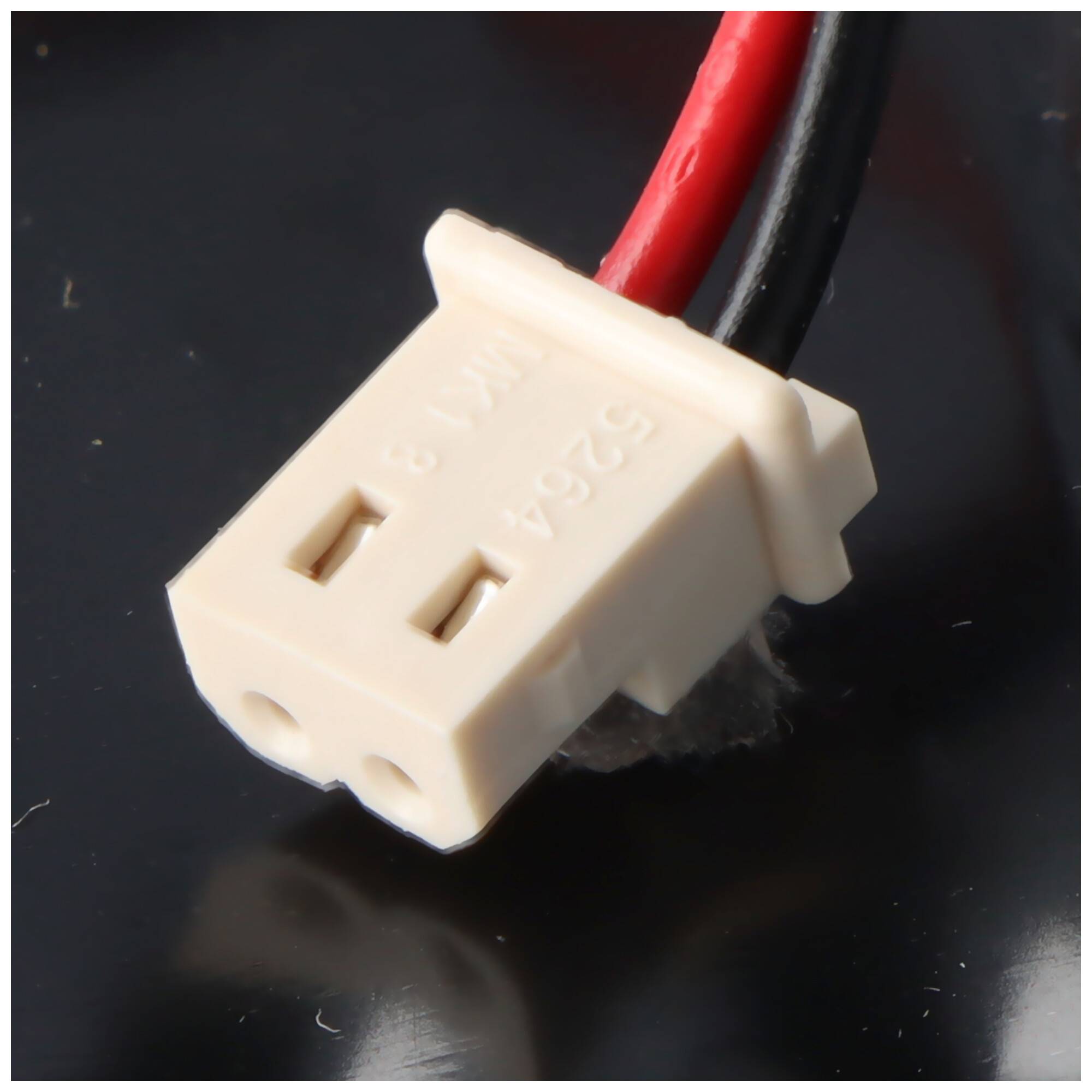 Notleuchtenakku NiMH 7,2V 600mAh Micro AAA mit 200mm Kabel und Stecker ersetzt Beghelli 415390000