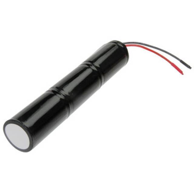 Notbeleuchtungs-Akku L1x3 Saft VNT D mit Kabel 10cm mit offener Litze 3,6V, 4500mAh