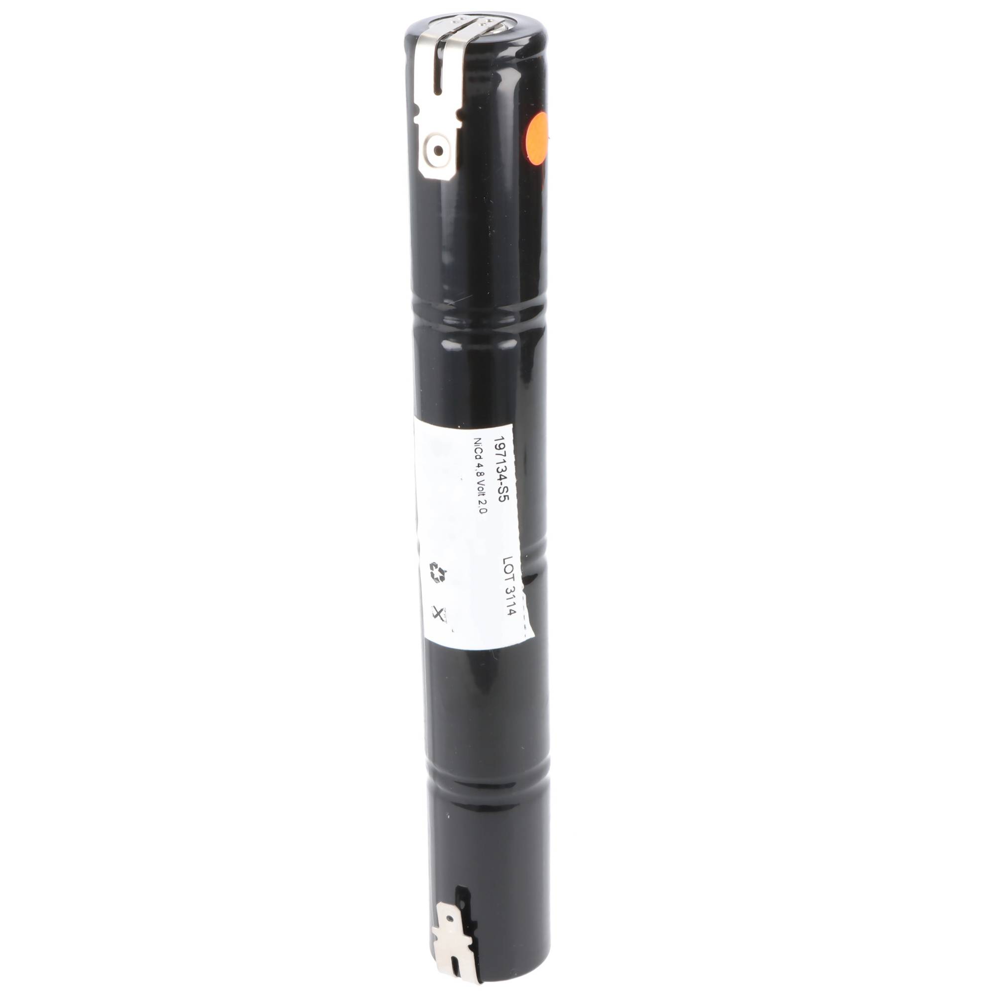 Notbeleuchtungs-Akku L1x4 Saft VNT CS mit Faston +6,3 mm -4,8 mm 4,8V, 1800mAh