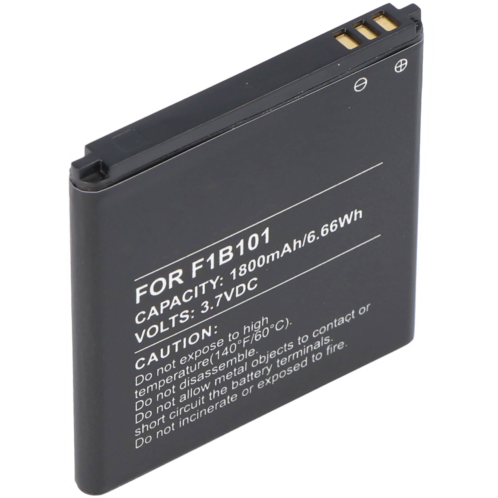 Akku passend für Fairphone 1, FP1U, FP1, F1B201 3,7V 1800mAh inkl. Befestigungsmaterial