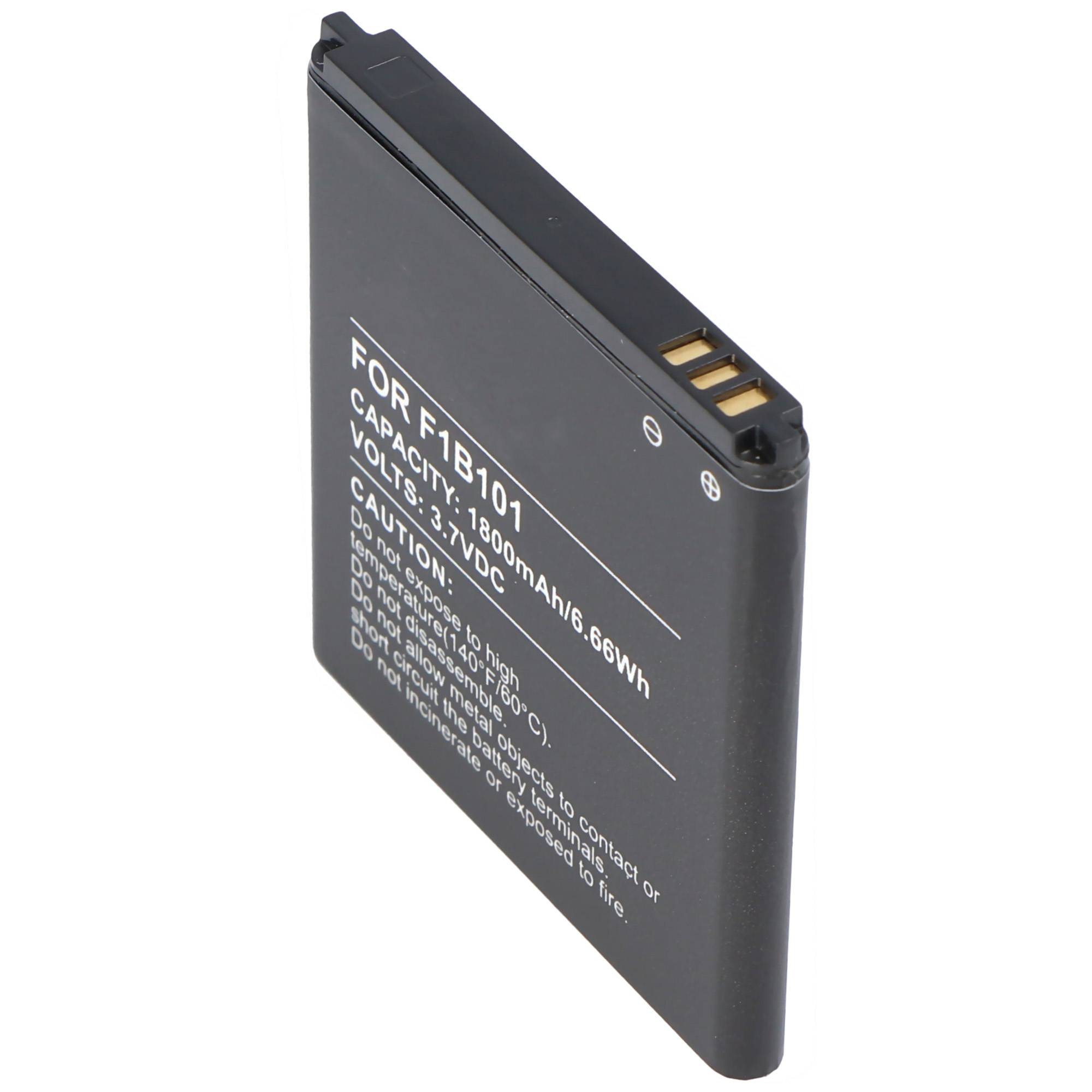 Akku passend für Fairphone 1, FP1U, FP1, F1B201 3,7V 1800mAh inkl. Befestigungsmaterial
