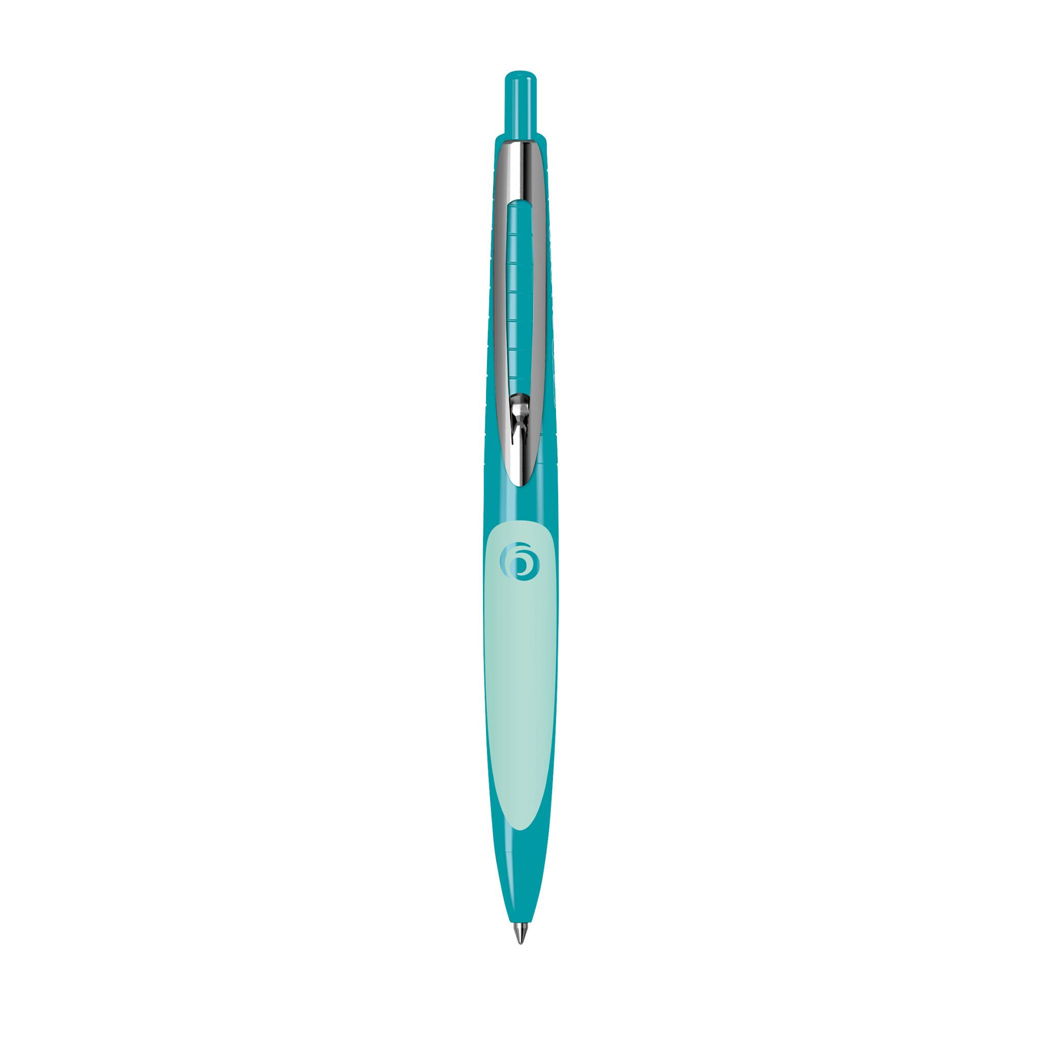 Herlitz my.pen, Clip, Clip-on-Einziehkugelschreiber, Nachfüllbar, Blau, 1 Stück(e)