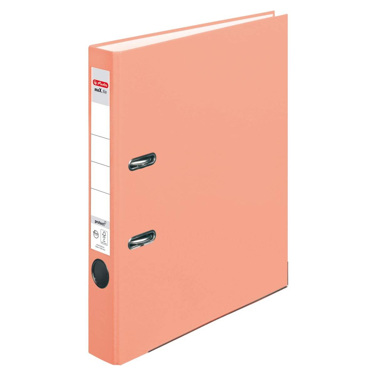 Herlitz maX.file, A4, Halteöse, Lagerung, Polypropylen (PP), Orange, Deutschland