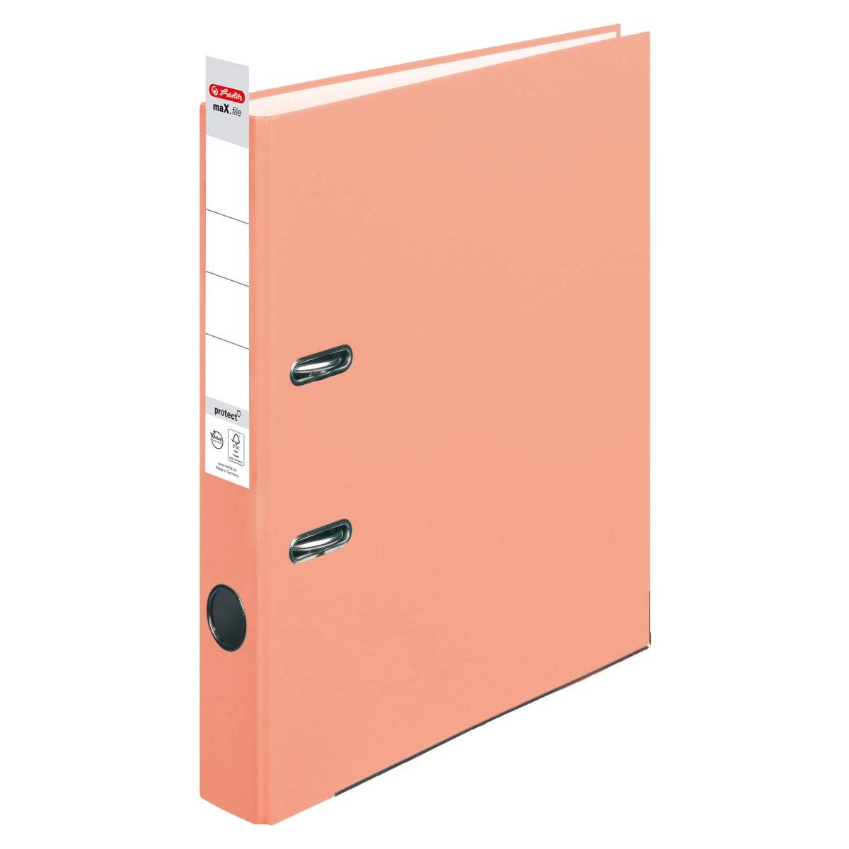 Herlitz maX.file, A4, Halteöse, Lagerung, Polypropylen (PP), Orange, Deutschland