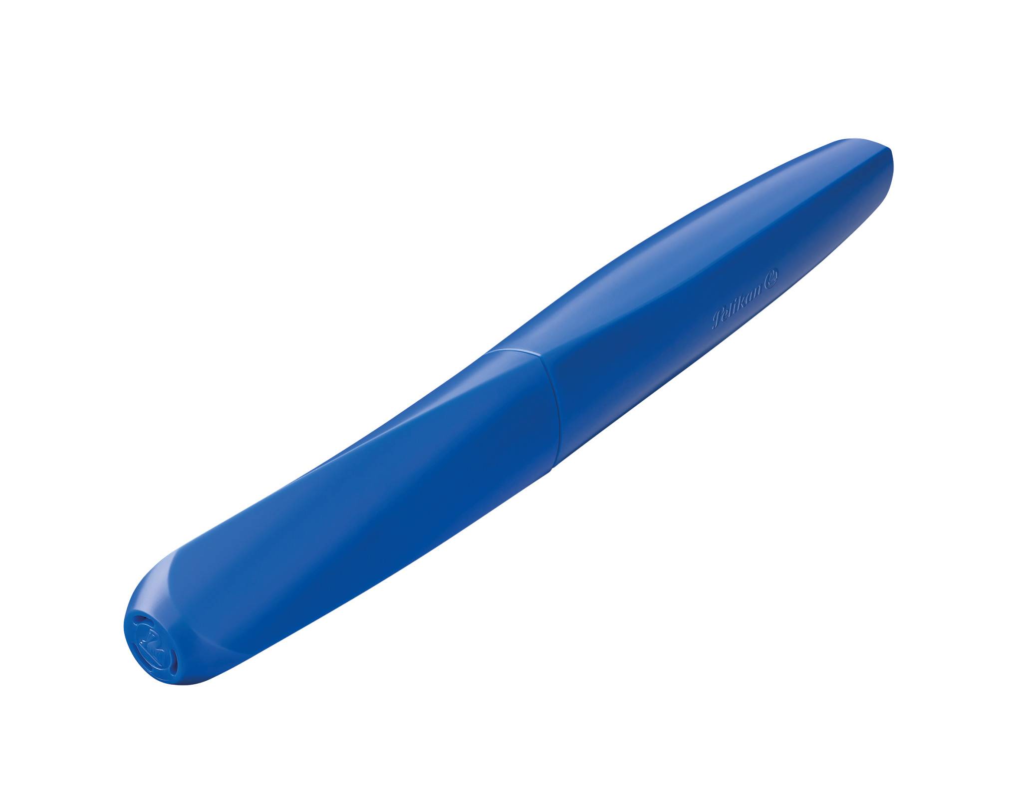 Pelikan Fp Twist P457 Deep Blue F +1 GTP in box, Blau, Rundspitze, Edelstahl, Fein, Beidhändig, Deutschland