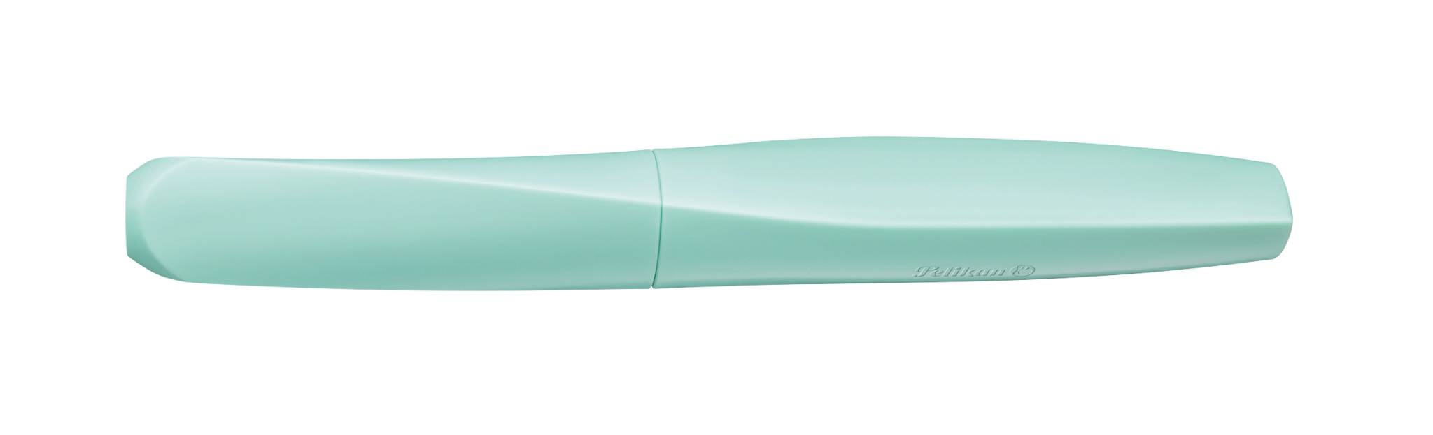 Pelikan Twist P457, Mintfarbe, Kartuschenfüllsystem, Edelstahl, Medium, Beidhändig, Deutschland