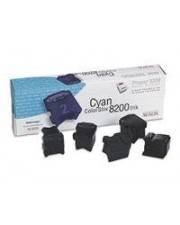 Xerox ColorStix Phaser 8200 5 Cyan feste Tinten für 8200B 8200DP 8200DX 8200MB 8200MDP 8200MDX 8200MN 8200N