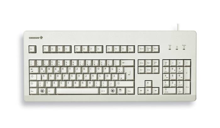 CHERRY G80-3000 - Tastatur - PS/2, USB - Deutsch