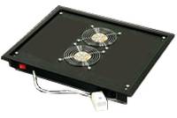 TRITON Rack - Lüfter Kit - mit thermostat - Wechselstrom 220 V - RAL 7035