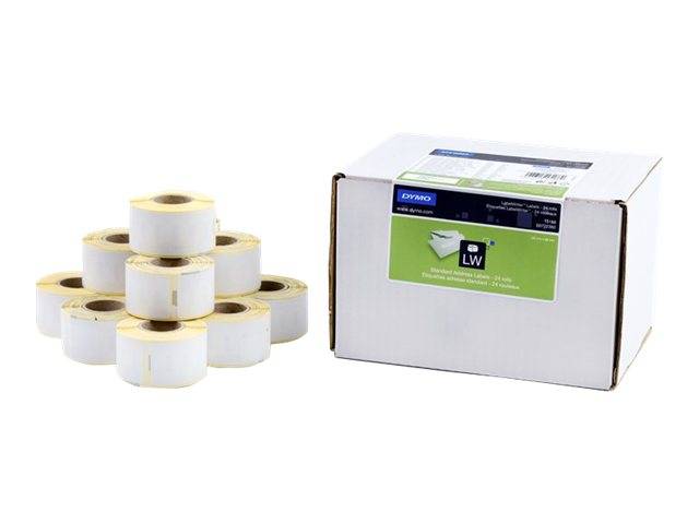 DYMO LabelWriter Address - Permanenter Klebstoff - weiß - 28 x 89 mm 3120 Etikett(en) (24 Rolle(n)