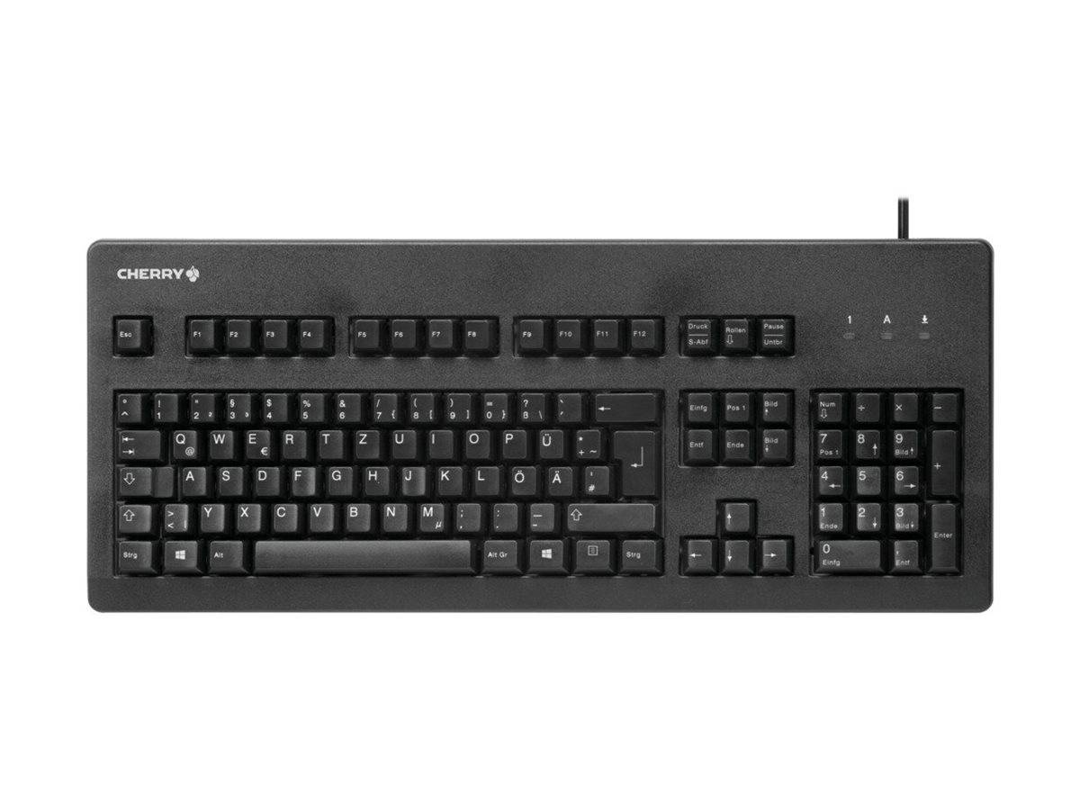 CHERRY G80-3000 - Tastatur - PS/2, USB - Deutsch