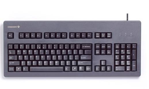 CHERRY G80-3000 - Tastatur - PS/2, USB - Deutsch