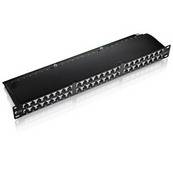 equip - Patch Panel - Schwarz - 1U - 48.3 cm (19")