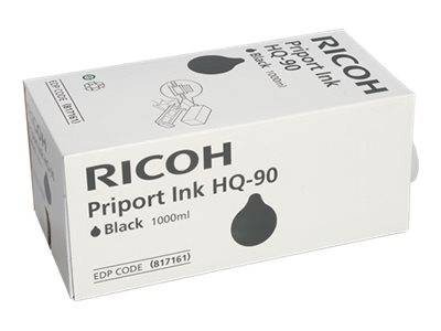 Ricoh Type HQ90 - 6er-Pack - 1000 ml - Schwarz - Original - Tintenpatrone - für