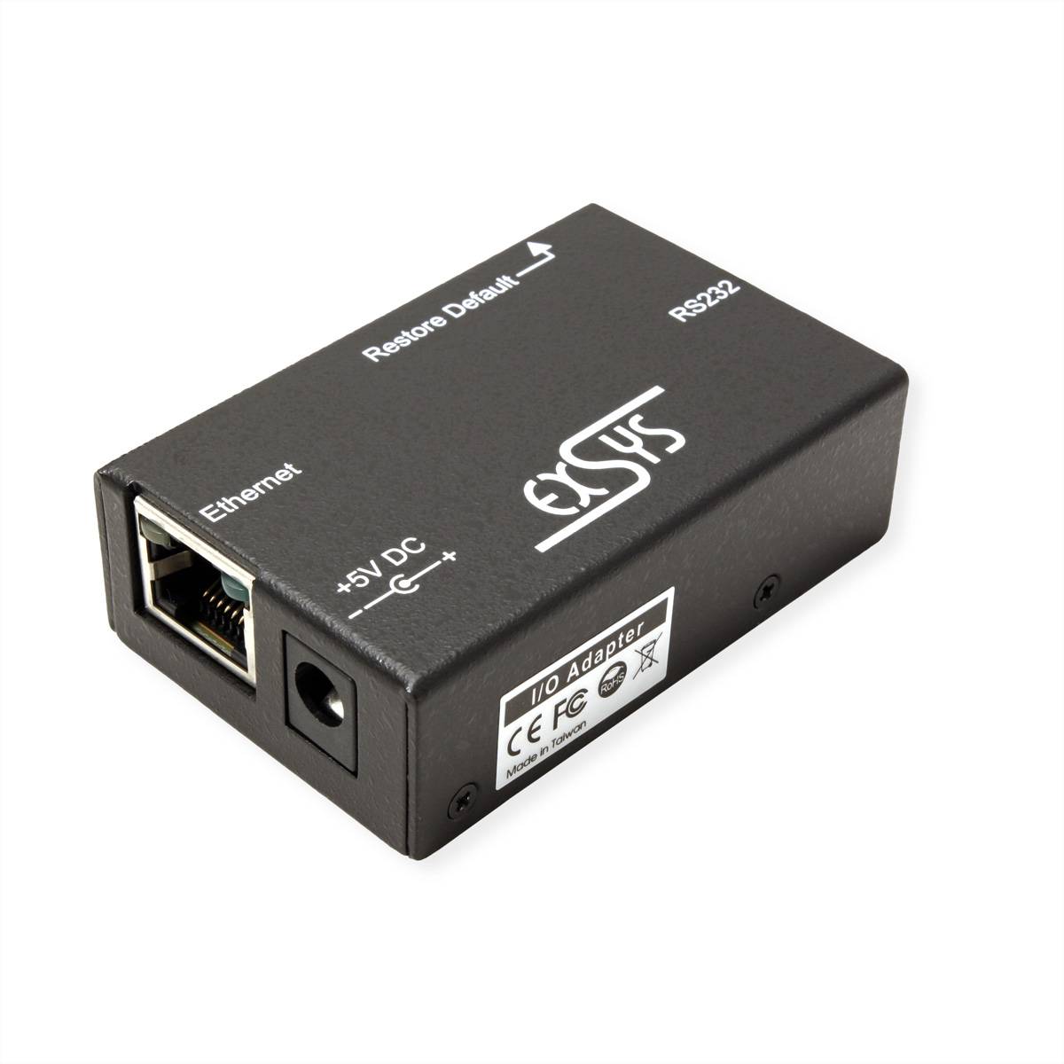 EXSYS EX-6030 1-Port RS232 Ethernet Data Gateway