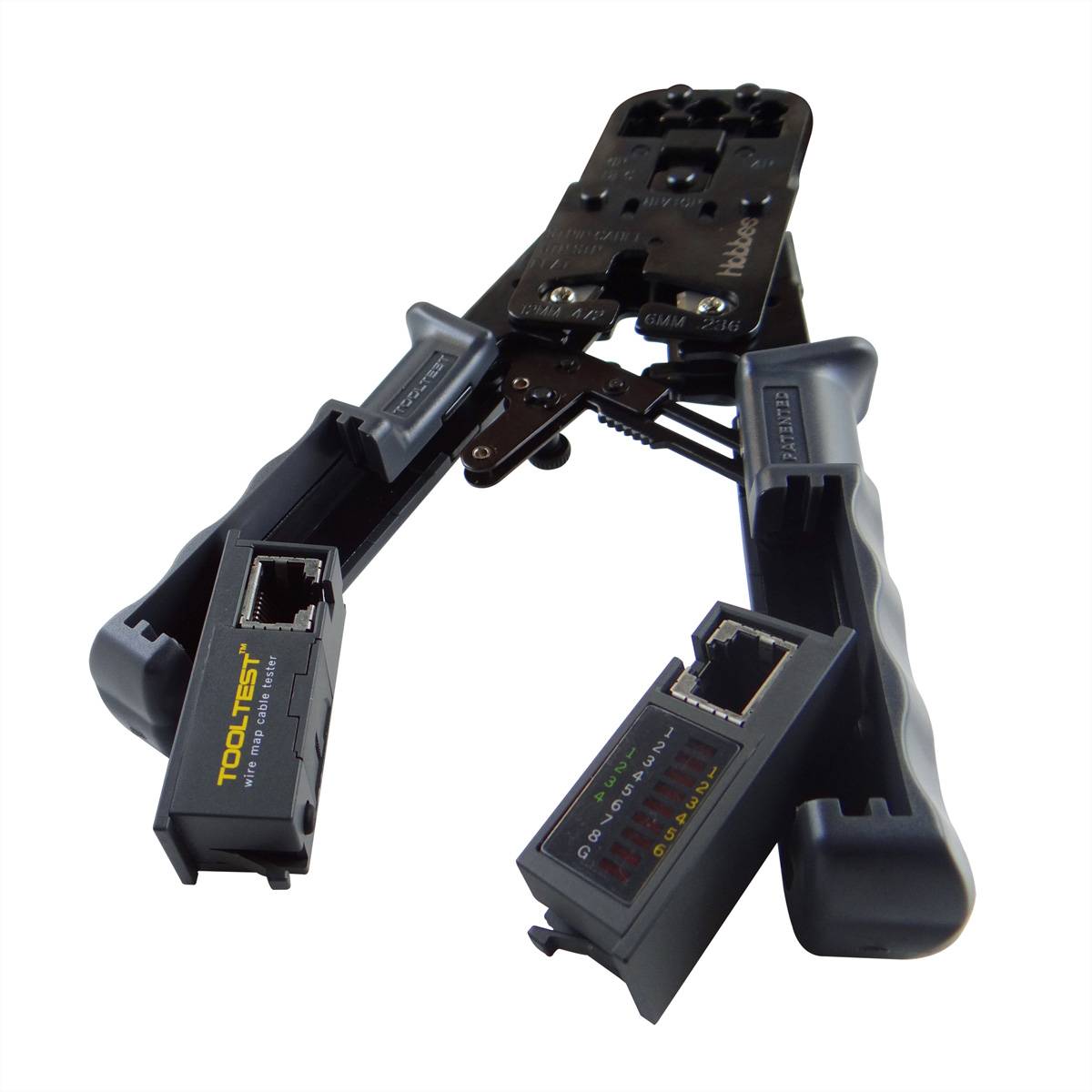 HOBBES Tooltest, Crimpzange mit Kabeltester