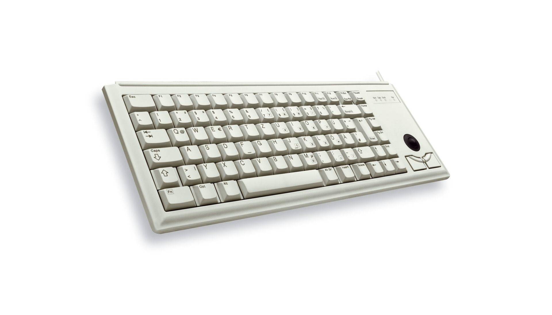 CHERRY ML4420 - Tastatur - USB - USA - Hellgrau