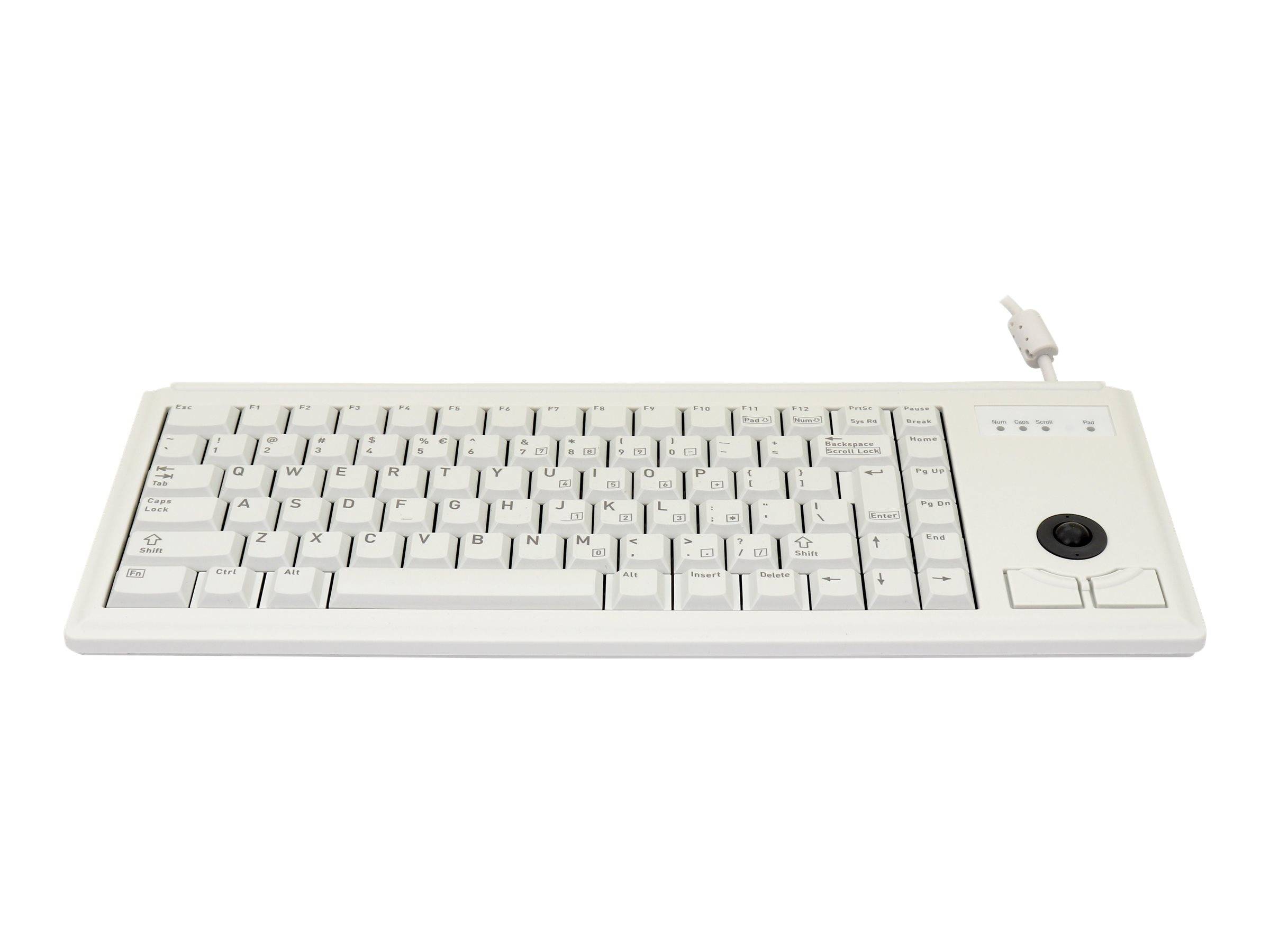 CHERRY ML4420 - Tastatur - USB - USA - Hellgrau