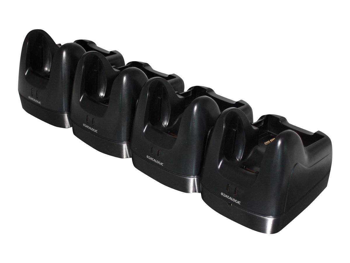 Datalogic Four Slot Dock Charger - Charging stand / battery charger + power adapter