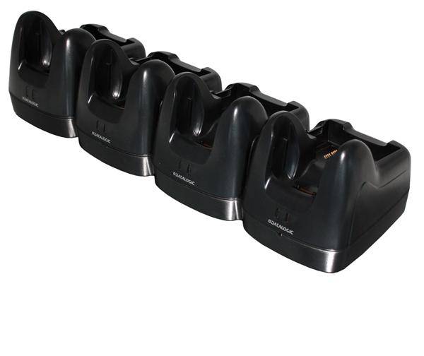 Datalogic Four Slot Dock Charger - Charging stand / battery charger + power adapter