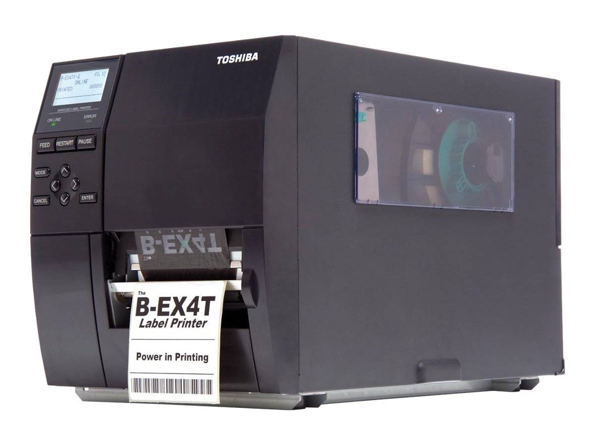Toshiba TEC B-EX4T1-GS12-QM-R - Etikettendrucker - Thermodirekt / Thermotransfer - Rolle (12 cm)