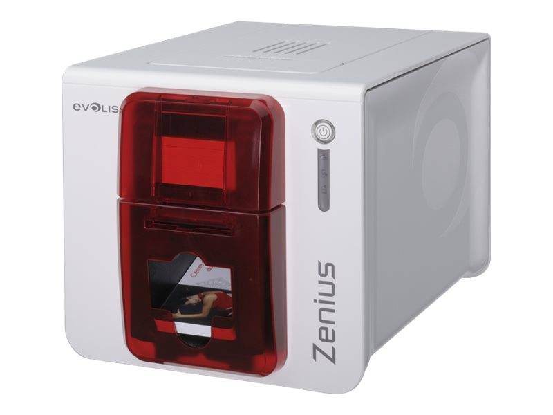Evolis Zenius Classic line - Plastikkartendrucker - Farbe - Thermosublimation/thermische Übertragung - CR-80 Card (85.6