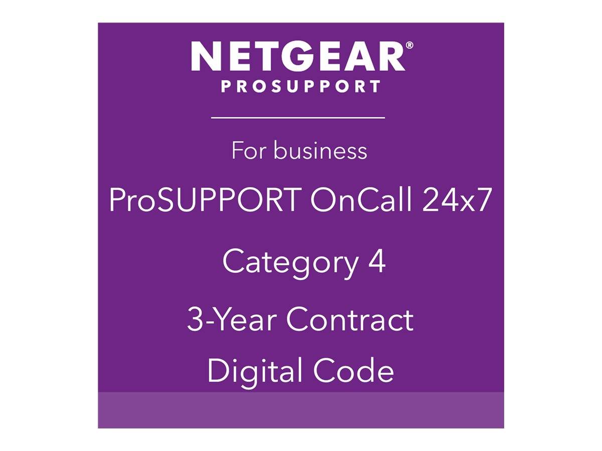 NETGEAR ProSupport OnCall 24x7 Category 4 - Technischer Support