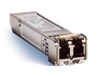Metallisches Hot-Swap-Stromversorgungsmodul für Computer mit Stecker an der Vorderseite und Etikett oben.