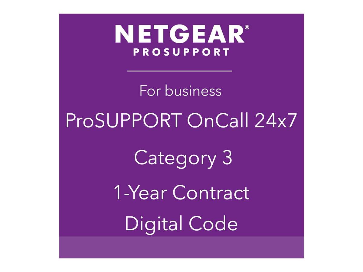 NETGEAR ProSupport OnCall 24x7 Category 3 - Technischer Support