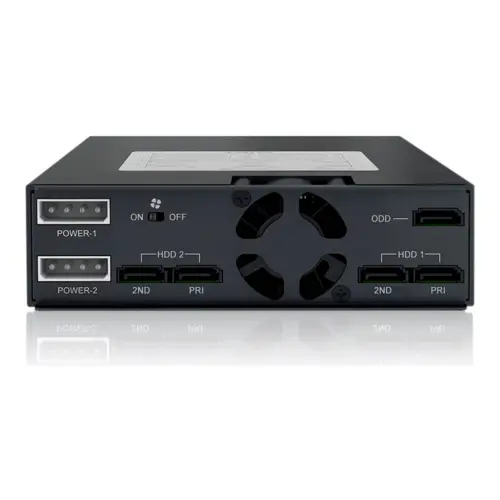 ICY DOCK - Cremax ICY Dock MB994IPO-3SB - Gehäuse für Speicherlaufwerke - 2.5"" (6.4 cm) ICY DOCK - Cremax ICY Dock MB994IPO-3SB - Gehäuse für Speicherlaufwerke - 2.5"" (6.4 cm)