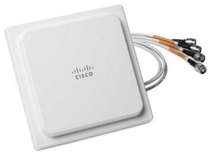 Cisco Aironet Four-Element MIMO Dual-Band Omnidirectional Antenna - Antenne - 2 dBi (für 2,4 GHz)