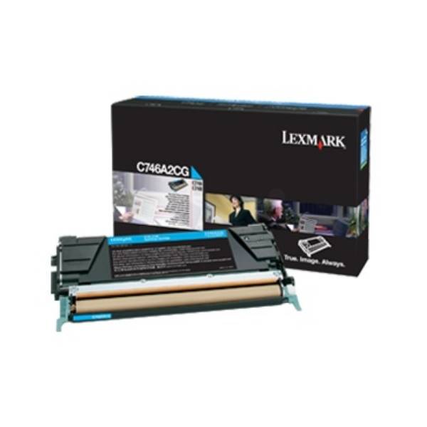 Lexmark - Cyan - Original - Tonerpatrone Lexmark Corporate