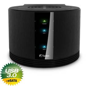 FANTEC SQ-X2RU3e - Festplatten-Array - 2 Schächte (SATA-600)