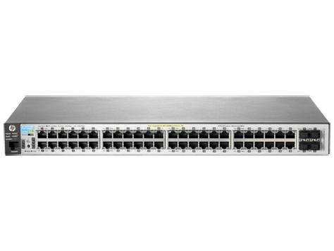 HPE Aruba 2530-48G-PoE+ - Switch - managed - 48 x 10/100/1000 (PoE+)