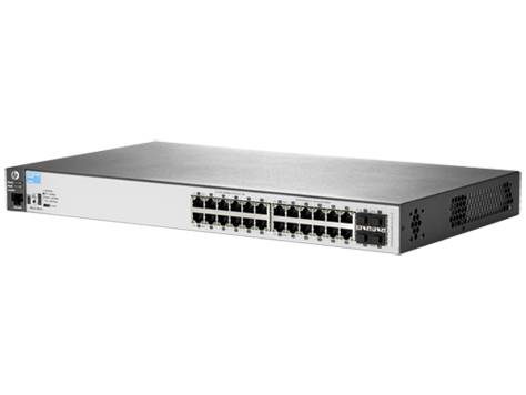 HPE Aruba 2530-24G - Switch - managed - 24 x 10/100/1000 + 4 x Gigabit SFP