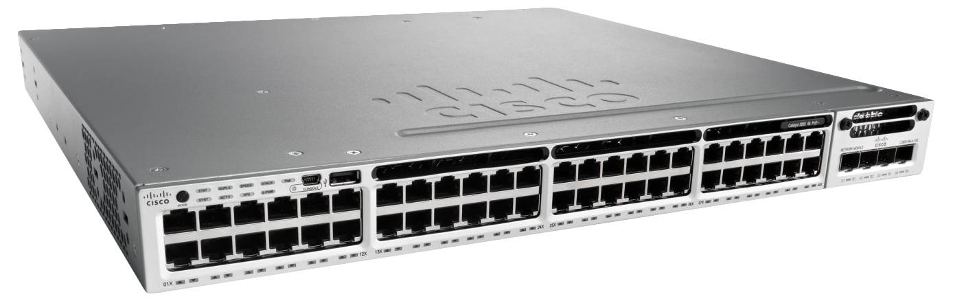 Cisco Catalyst 3850-48T-S - Switch - L3 - managed