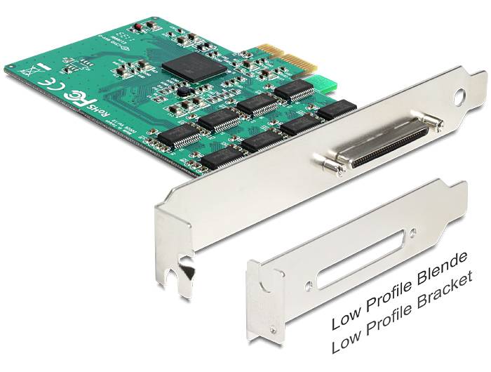 DeLock PCI Express Card > 8 x Serial RS-232 - Serieller Adapter