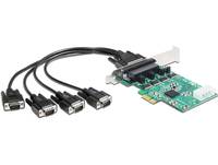 DeLock PCI Express Card > 4 x Serial RS-232 - Serieller Adapter
