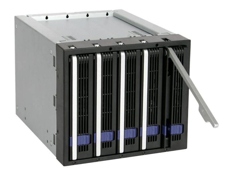 Cremax ICY Dock FatCage MB155SP-B - Gehäuse für Speicherlaufwerke mit Lüfter - 3.5" (8.9 cm)