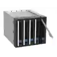 Cremax ICY Dock FatCage MB155SP-B - Gehäuse für Speicherlaufwerke mit Lüfter - 3.5" (8.9 cm) Cremax ICY Dock FatCage MB155SP-B - Gehäuse für Speicherlaufwerke mit Lüfter - 3.5" (8.9 cm)