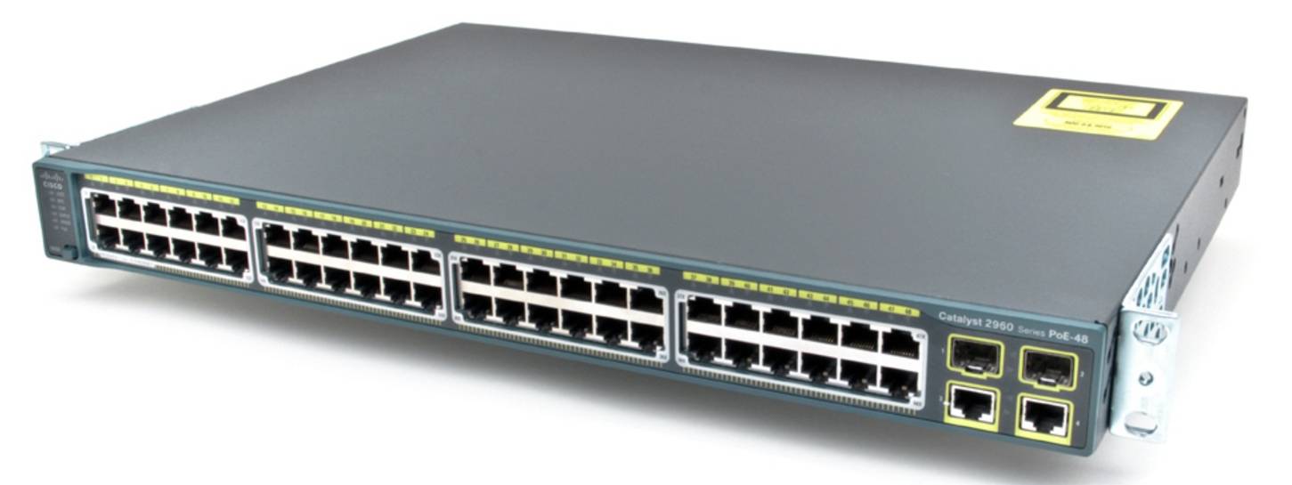 Cisco Catalyst 2960-Plus 48PST-L - Switch - managed - 48 x 10/100 (PoE)