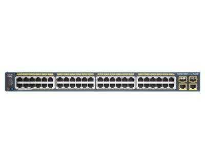 Cisco Catalyst 2960-Plus 48PST-L - Switch - managed - 48 x 10/100 (PoE)