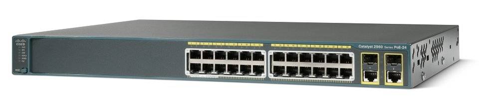 Cisco Catalyst 2960-Plus 24PC-L - Switch - managed - 24 x 10/100 (PoE)