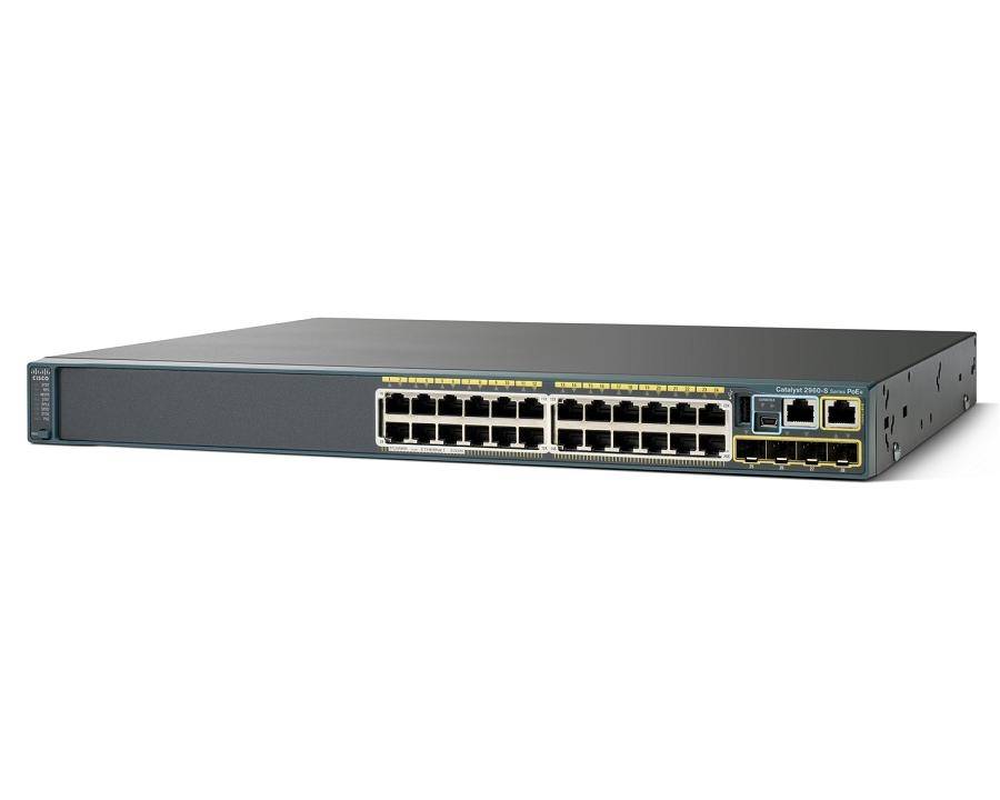 Cisco Catalyst 2960X-24PS-L - Switch - managed - 24 x 10/100/1000 (PoE+)