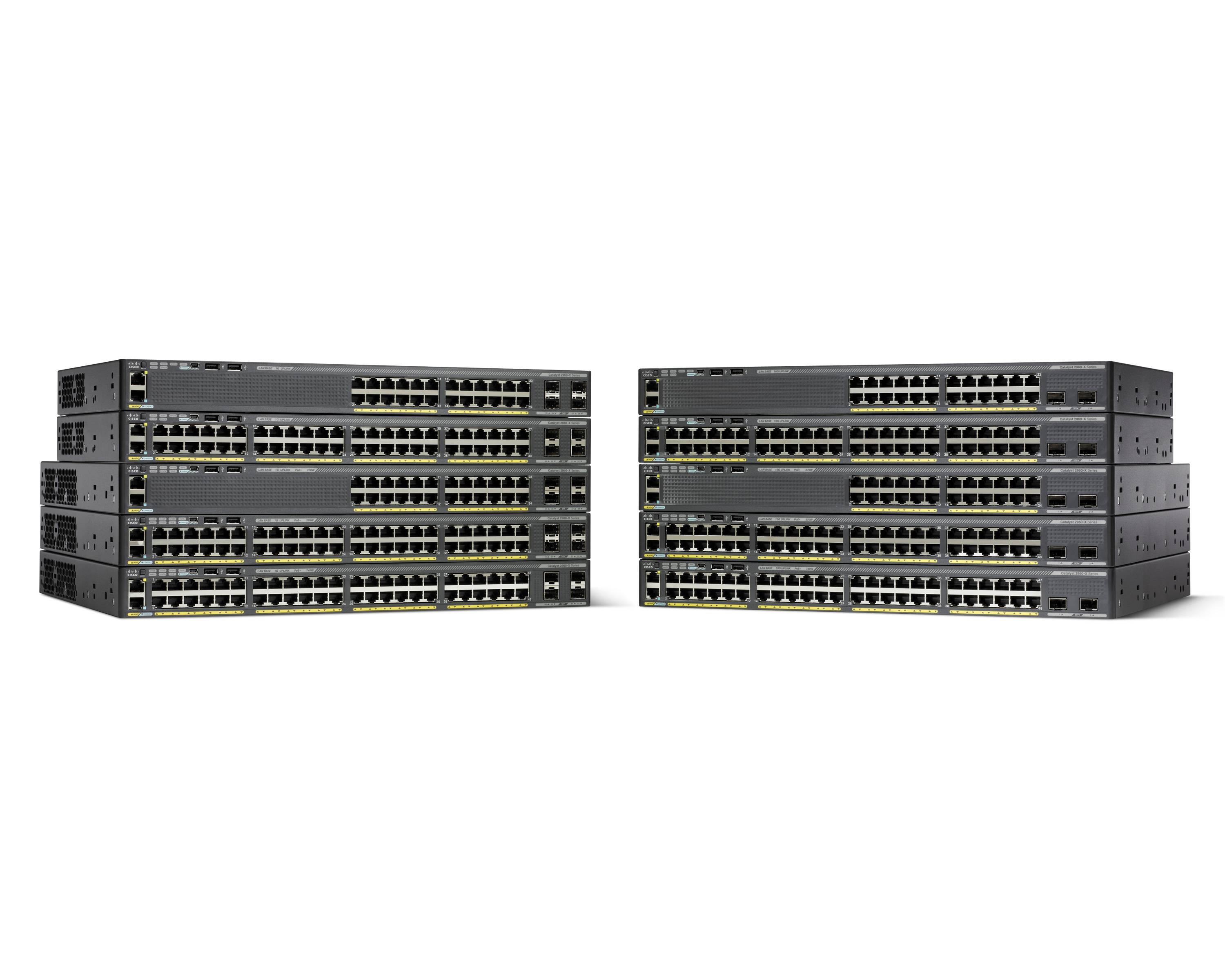 Cisco Catalyst 2960X-48FPS-L - Switch - managed - 48 x 10/100/1000 (PoE+)