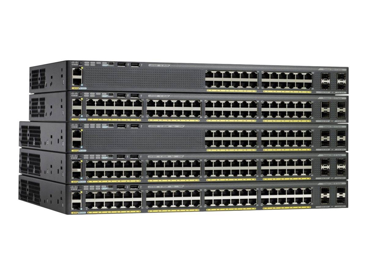 Cisco Catalyst 2960X-48LPS-L - Switch - managed - 48 x 10/100/1000 (PoE+)