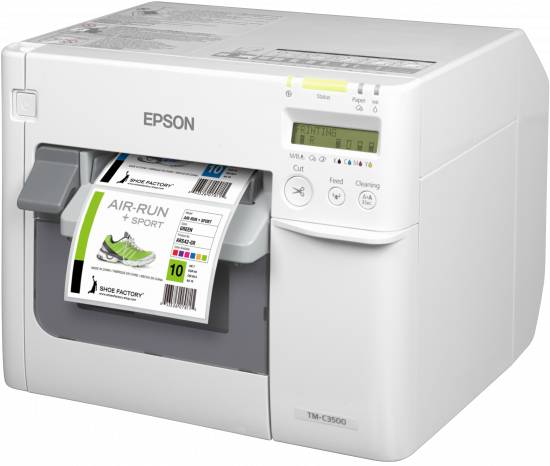 Epson TM C3500 - Etikettendrucker - Farbe - Tintenstrahl - 112 mm (Breite)